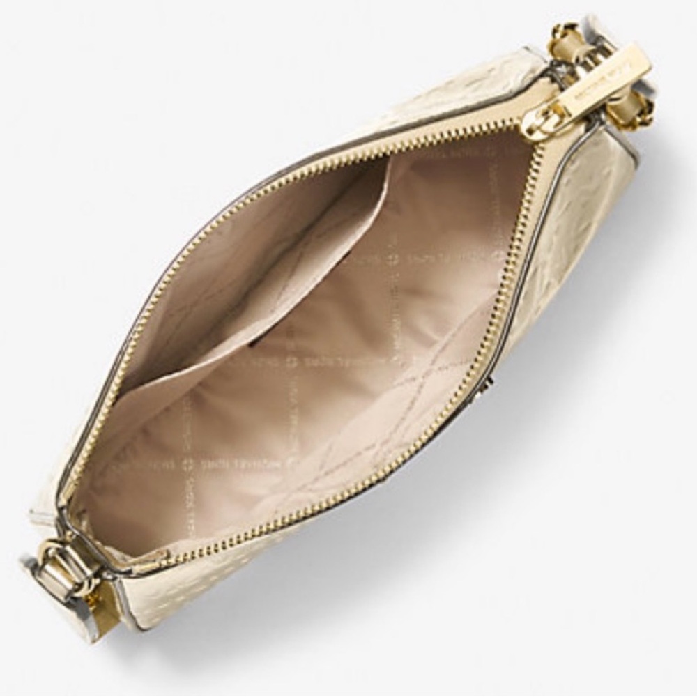 Michael Kors Shiny Gold Crossbody Bag Set - Picture 2 of 4